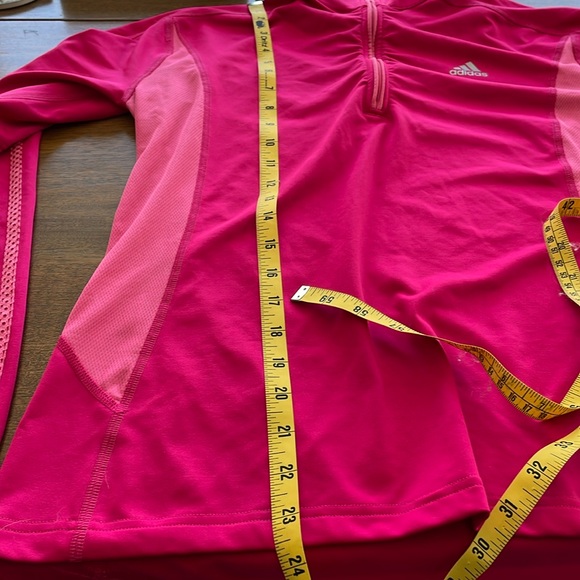 Adidas Climalite Quarter Zip Athletic Top - Picture 6 of 7